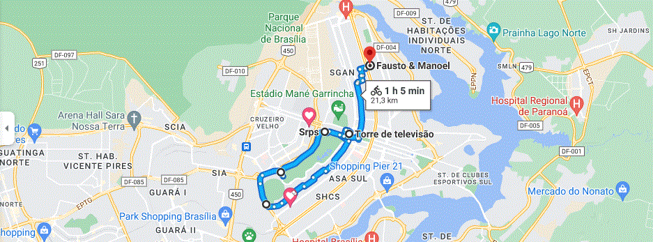 Confraternização dos monociclistas de Brasília - 2022